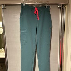 FIGS XS Hydrogreen Yola skinny scrub pants